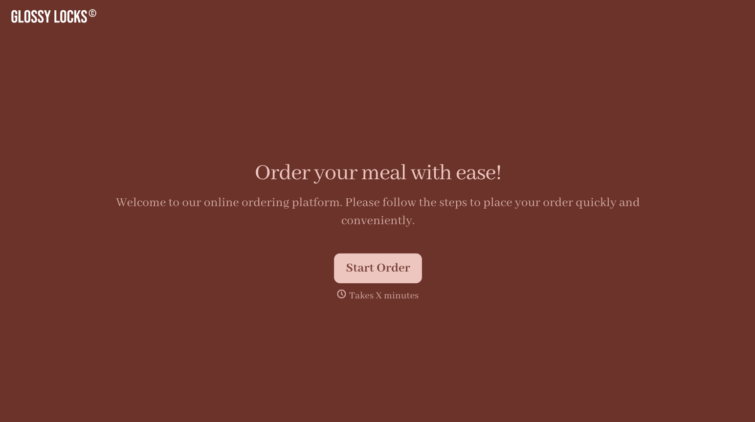 Menu Order Form