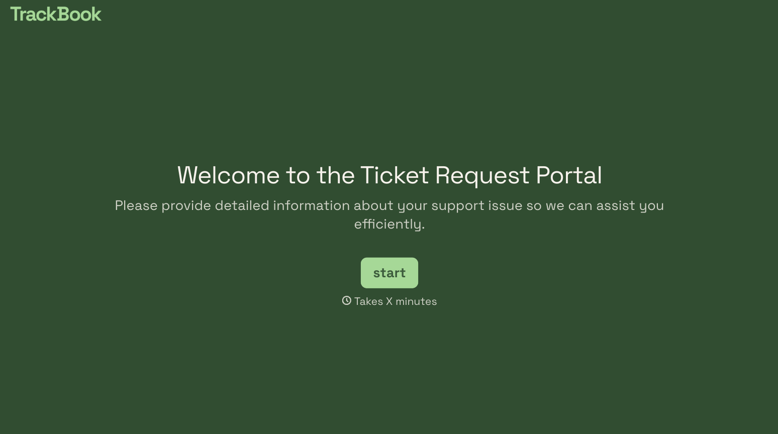 Ticket Request Form