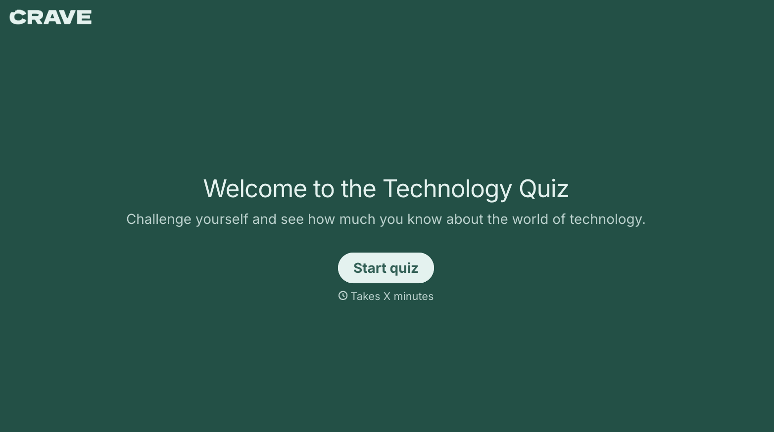 Technology Quiz Form