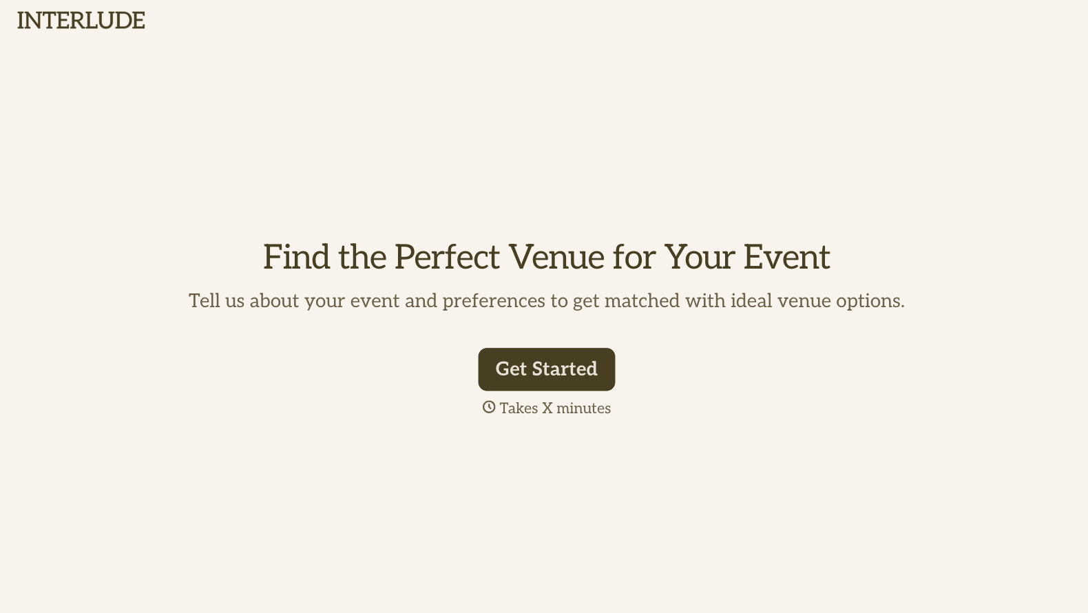 Event Location Finder Form