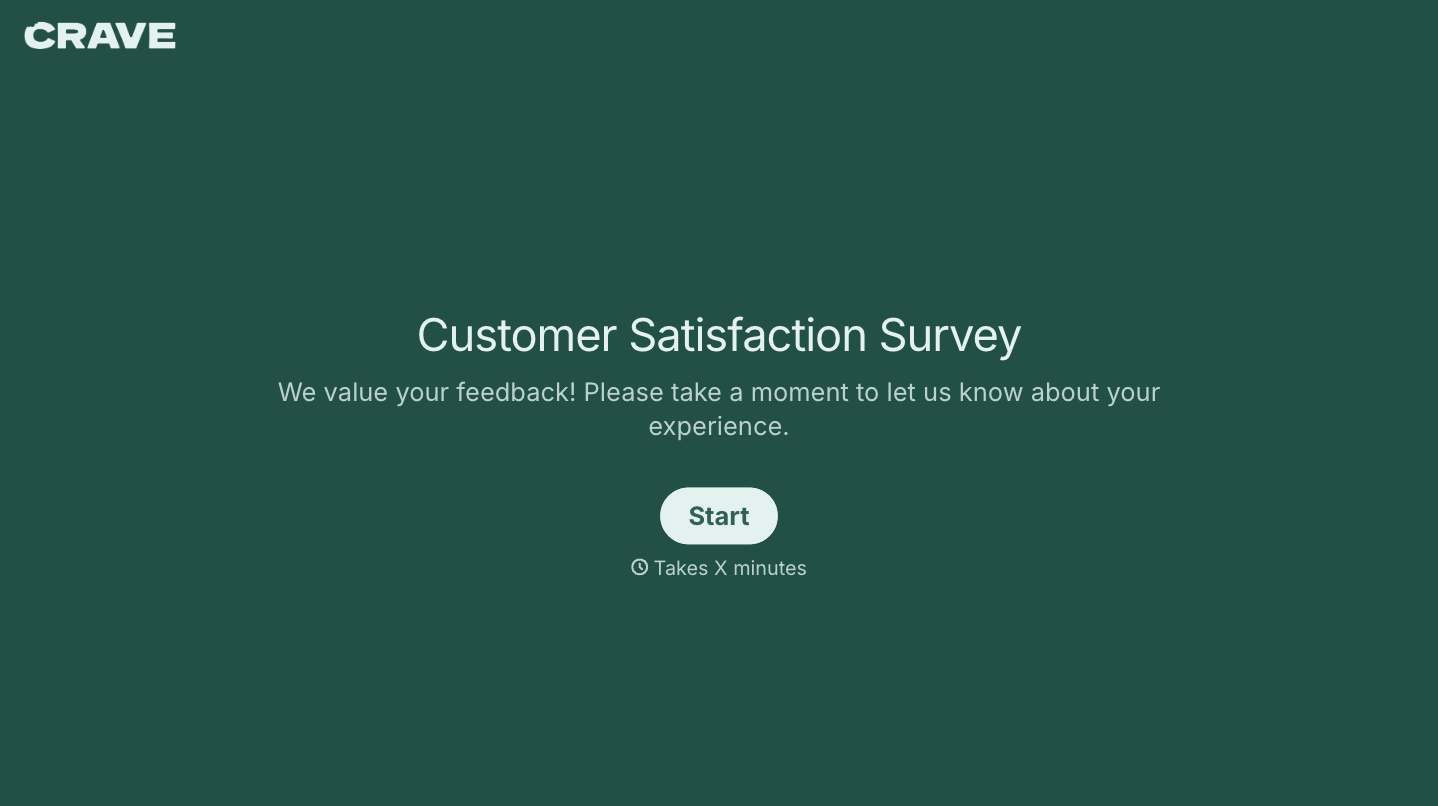 Customer Satisfaction Survey Template