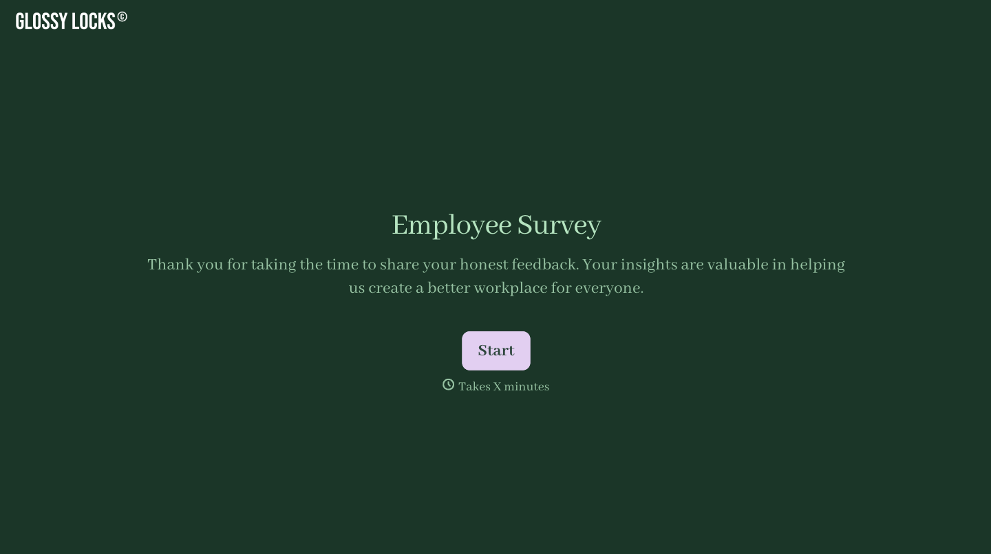 Employee Survey Template