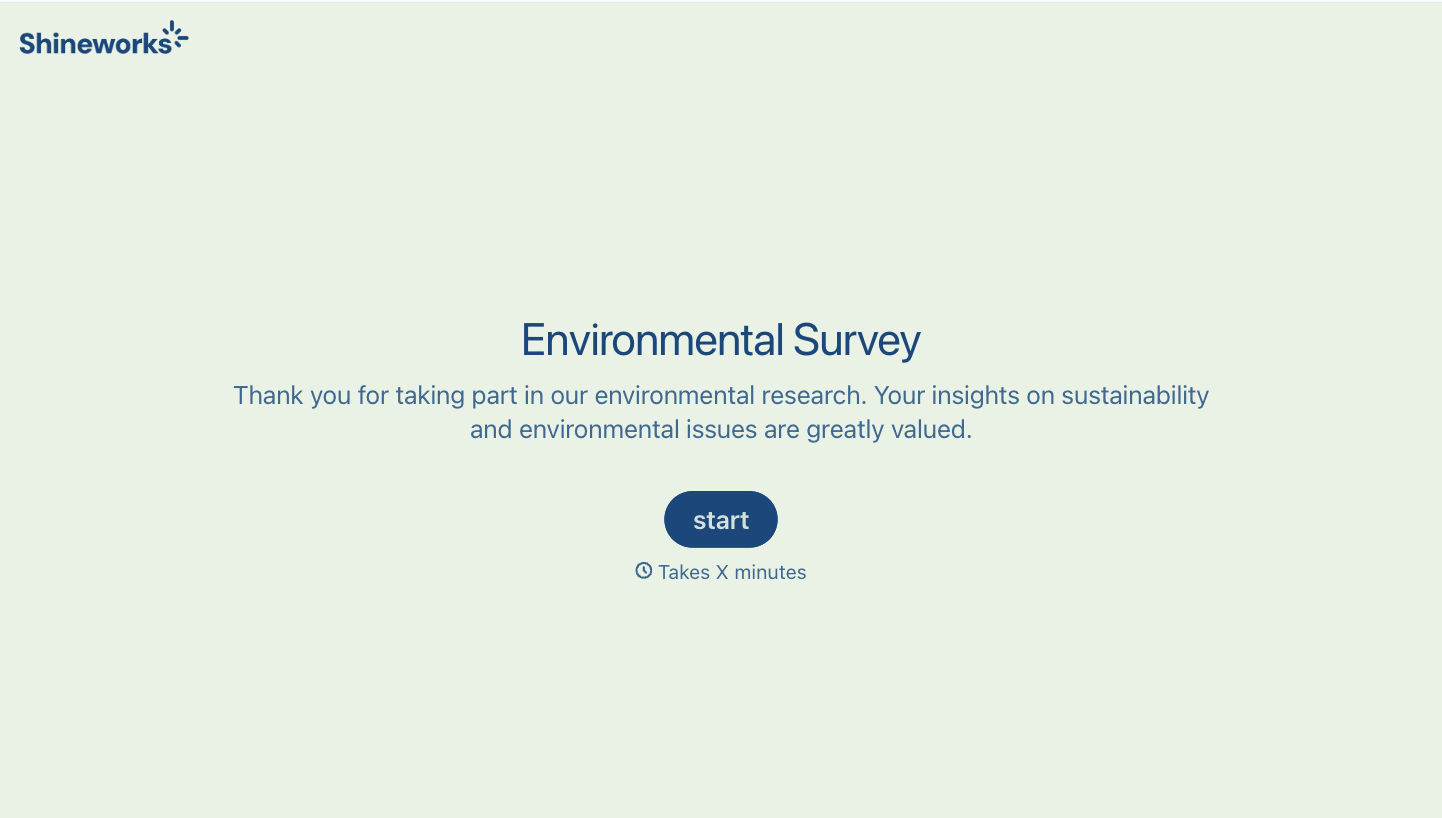 Environmental Survey