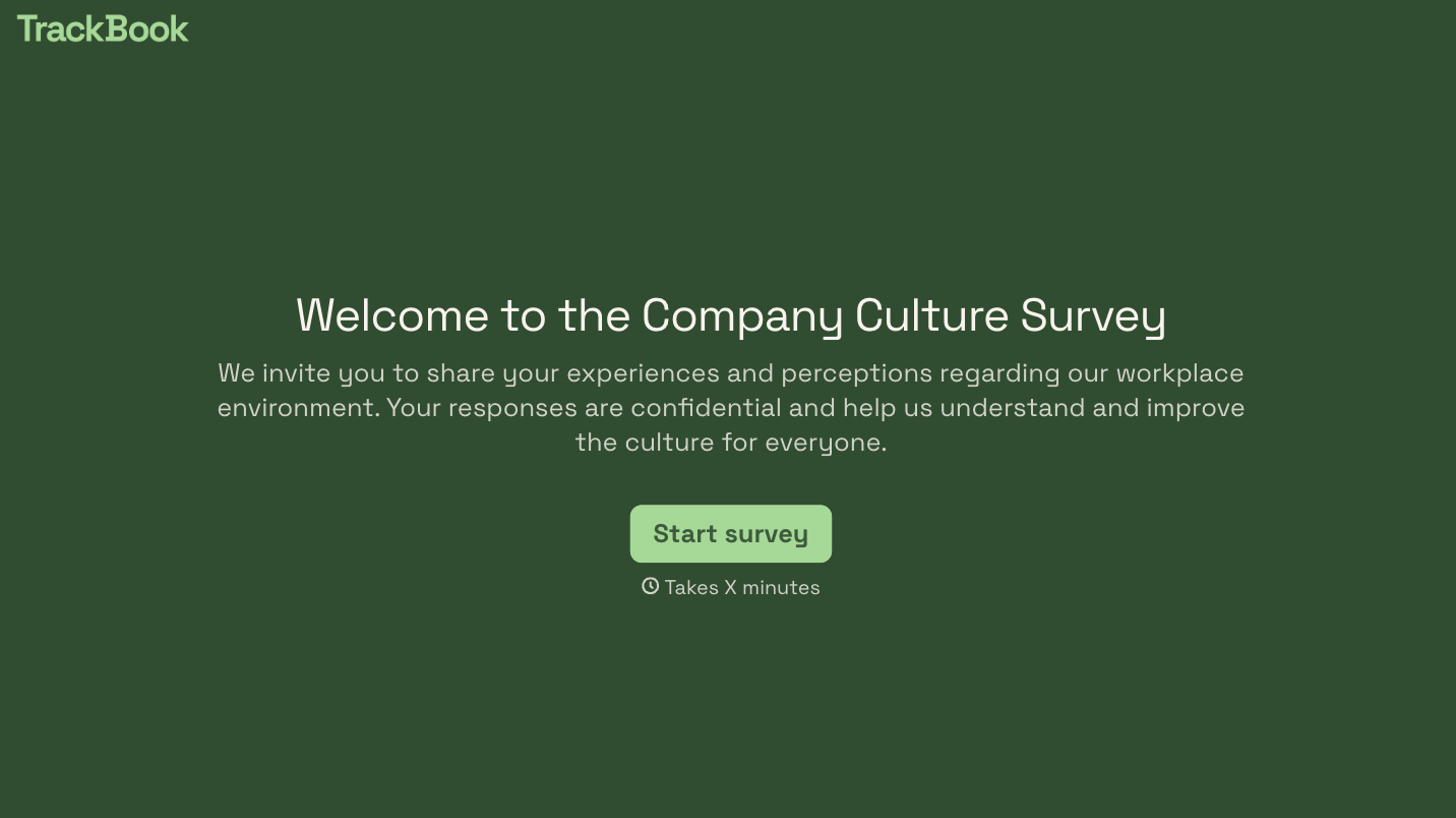 Company Culture Survey