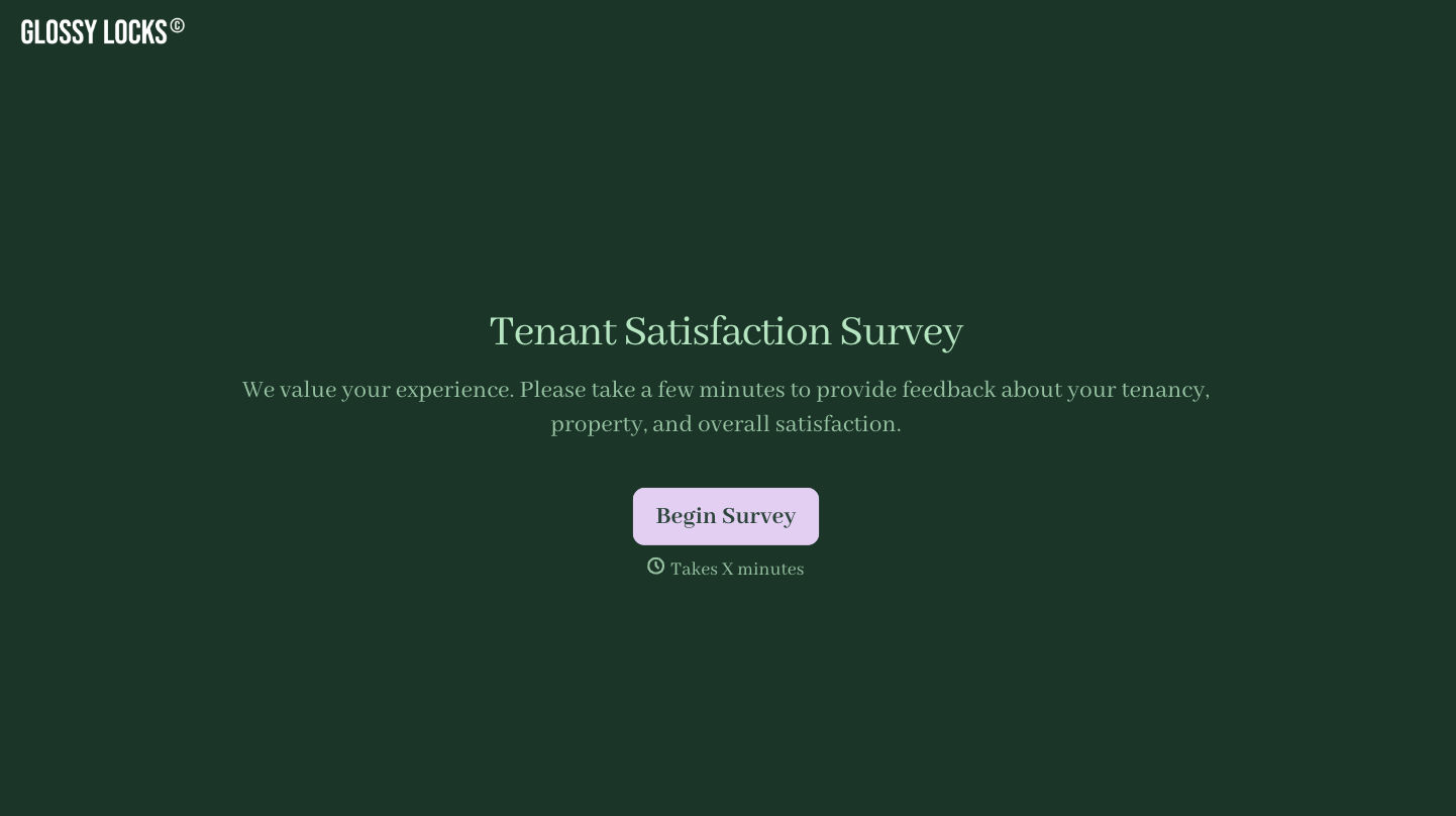 Tenant Satisfaction Survey Template