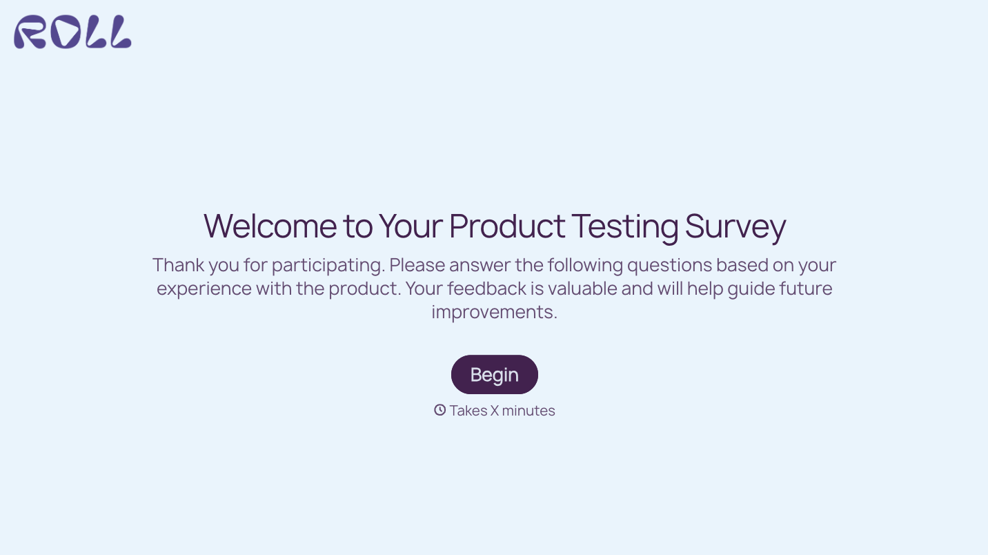 Product Testing Survey Questions