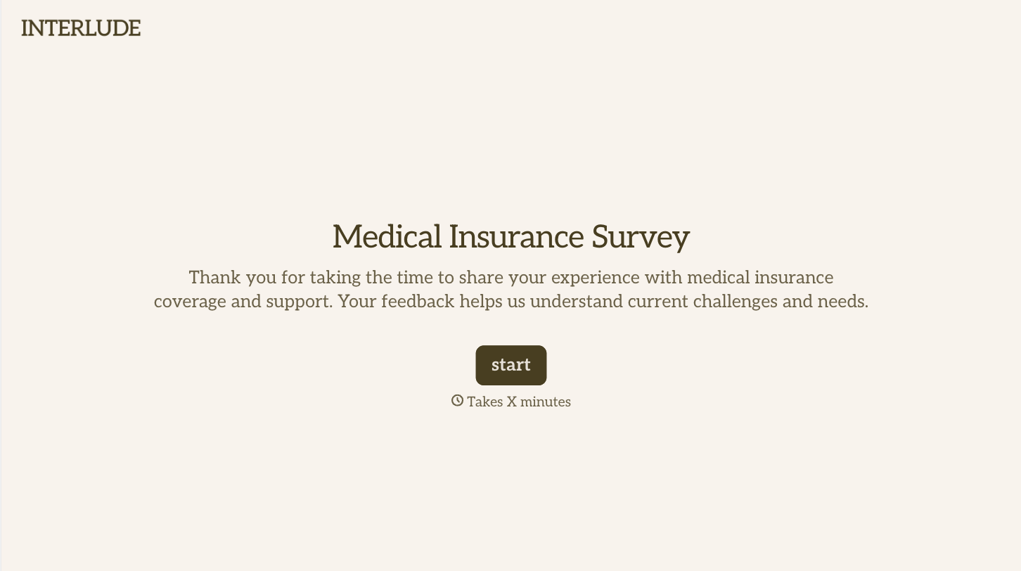 Medical Insurance Survey