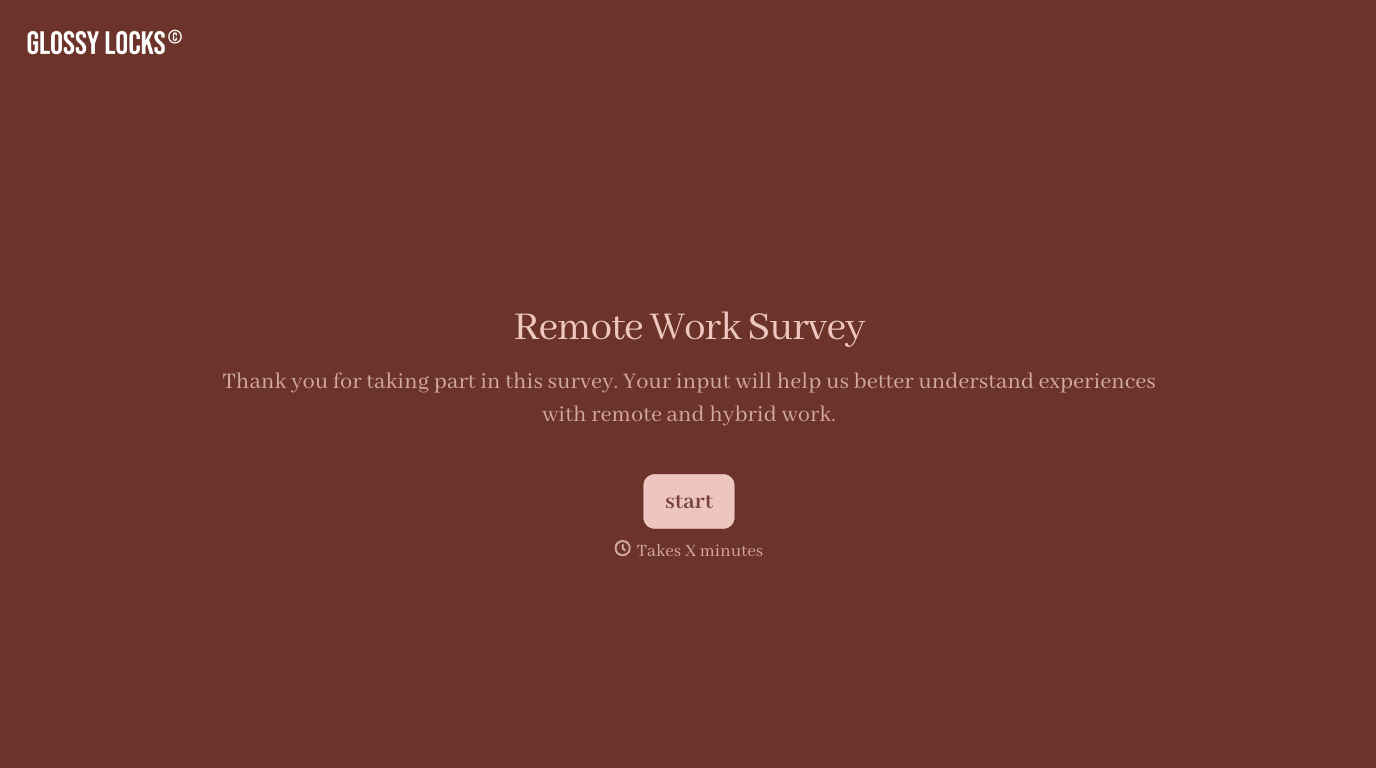 Remote Work Survey Questions