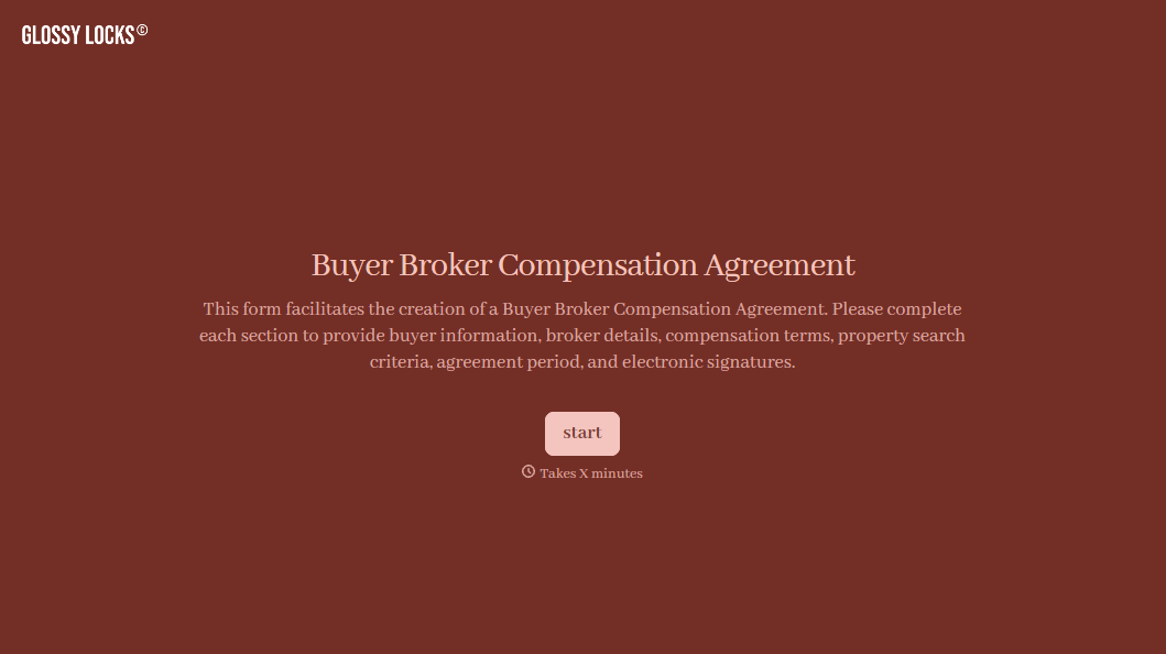Buyer Broker Compensation Agreement Form