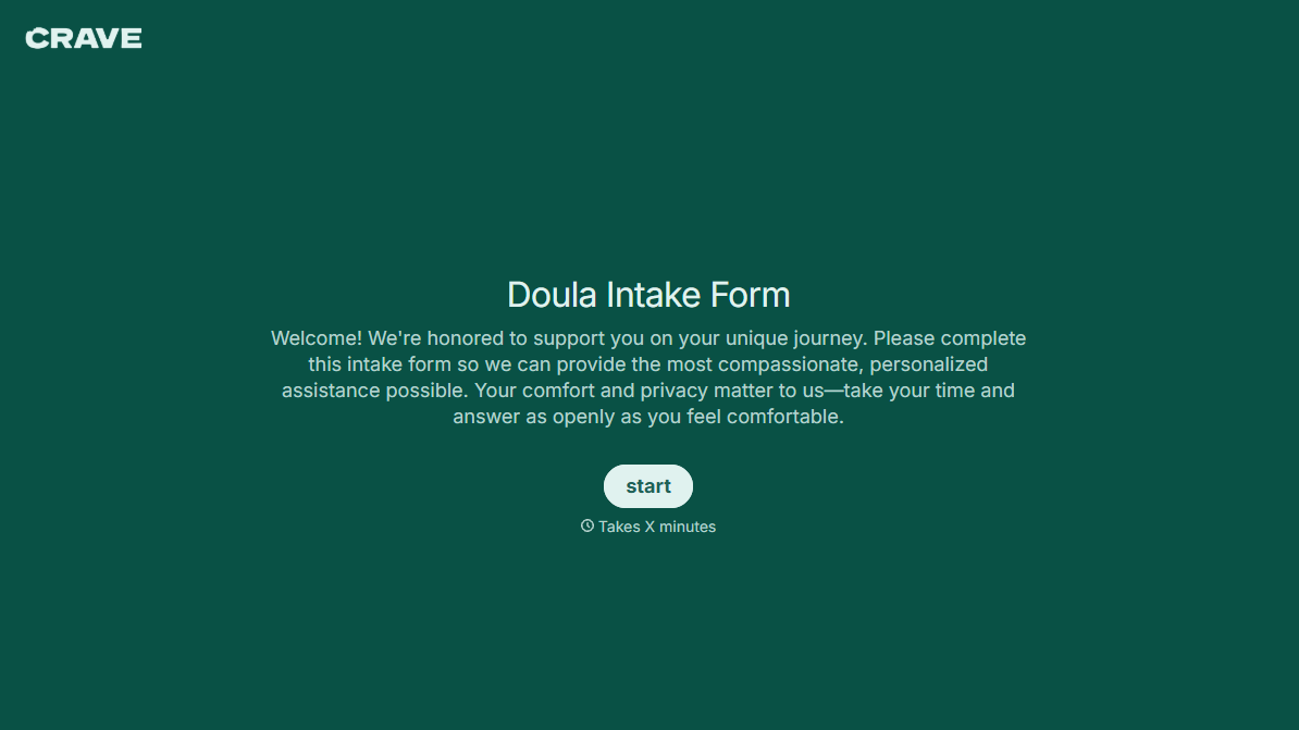 Doula Intake Form