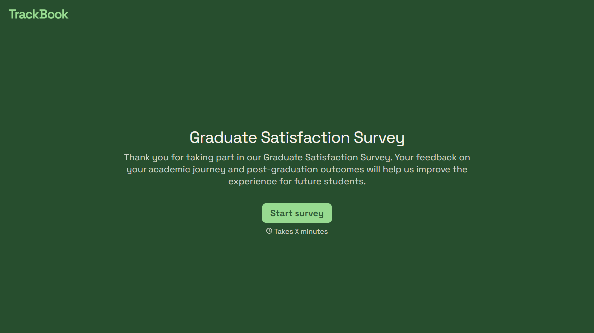 Graduate Satisfaction Survey