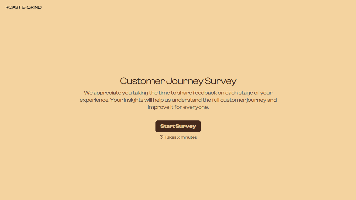 Customer Journey Survey