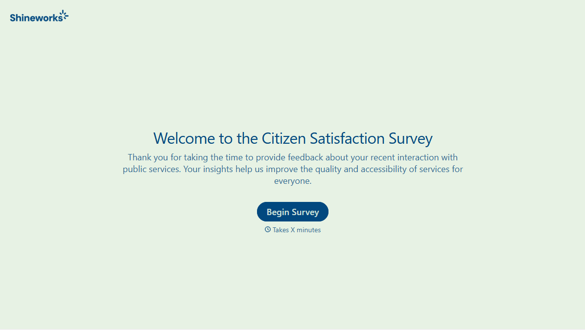 Citizen Satisfaction Survey