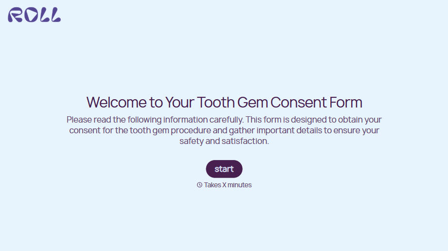 Tooth Gem Consent Form