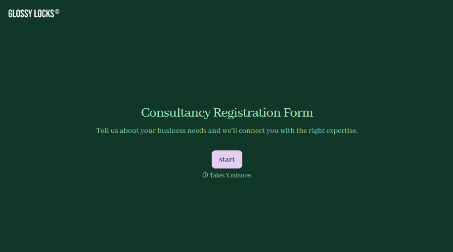 Consultancy Registration Form