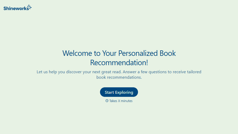 Book Recommendation Form