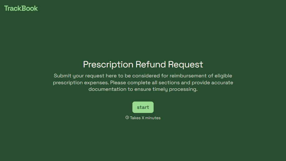 Prescription Refund Form