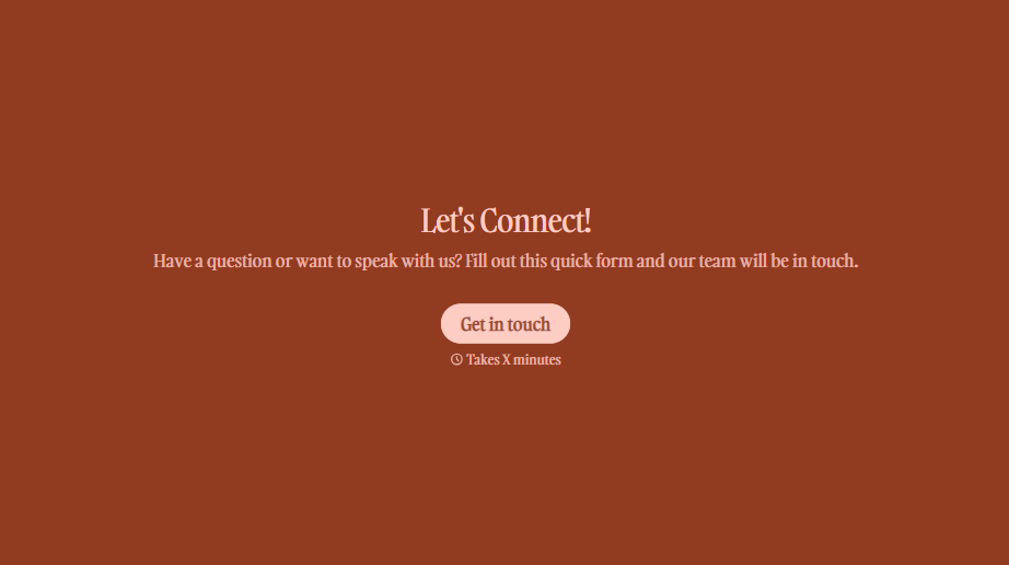 Popup Contact Form