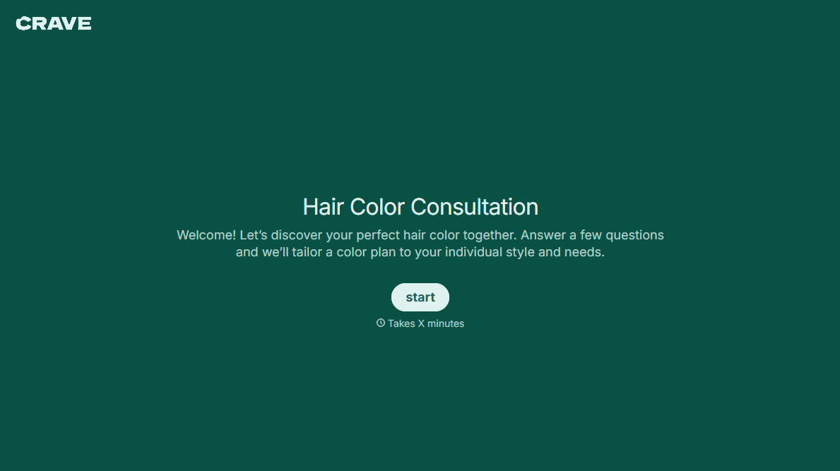 Hair Color Consultation Form