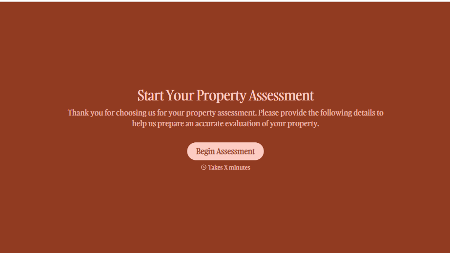 Property Assessment Form