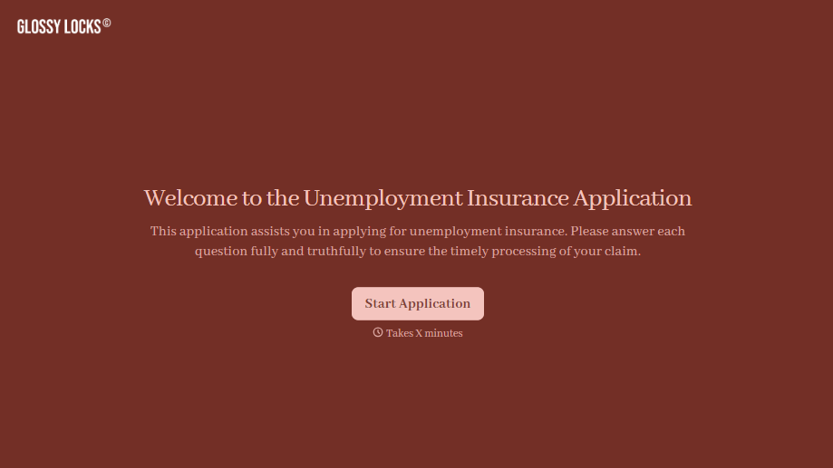 Unemployment Insurance Application Form