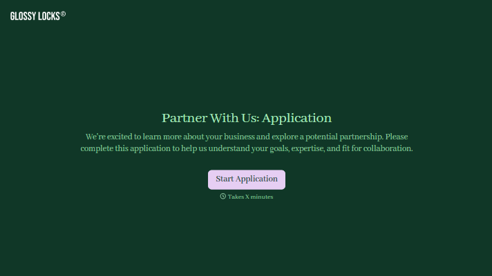 Partner Application Form