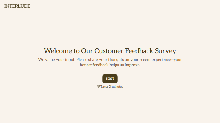 Net Promoter Score Form