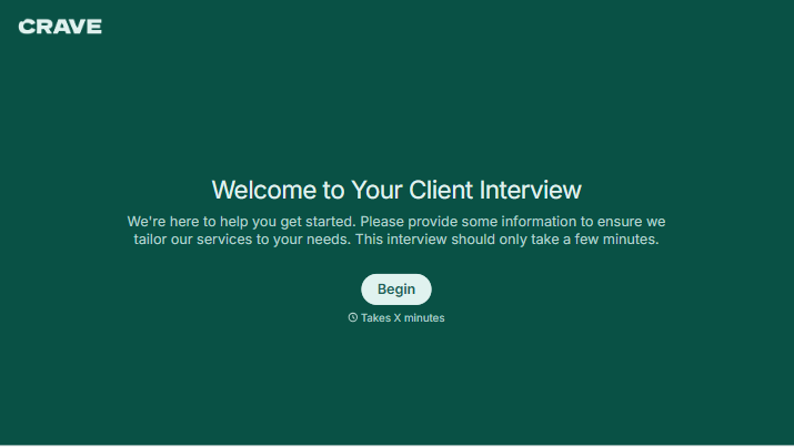 Initial Client Interview Form