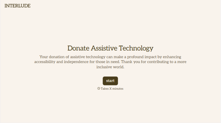 Assistive Technology Donation Form