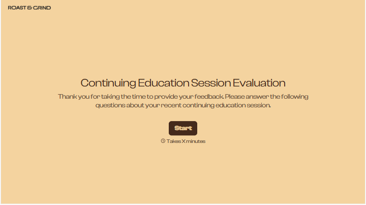 CEU Evaluation Form
