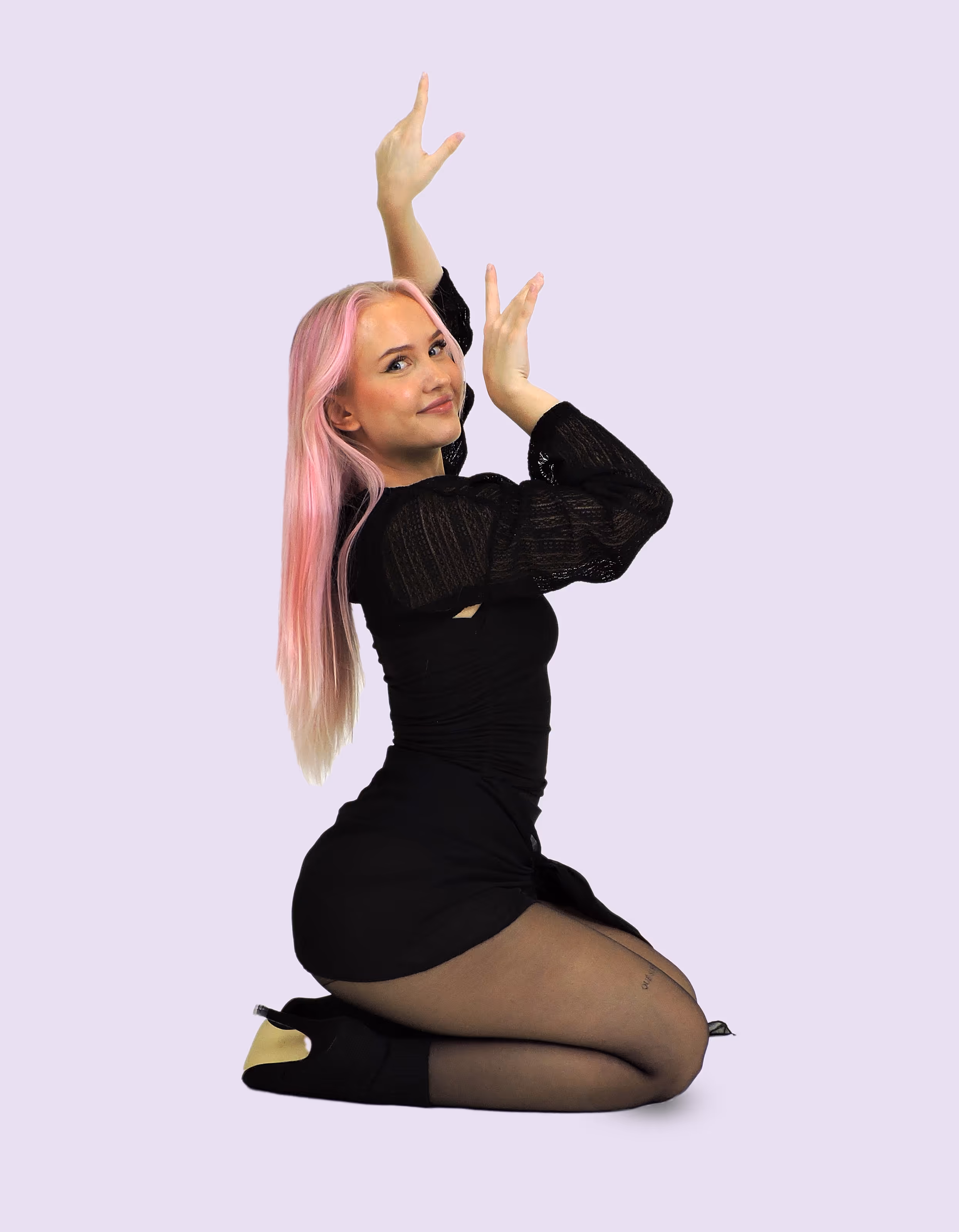 Nainen tanssimassa Sensual Twerkiä.