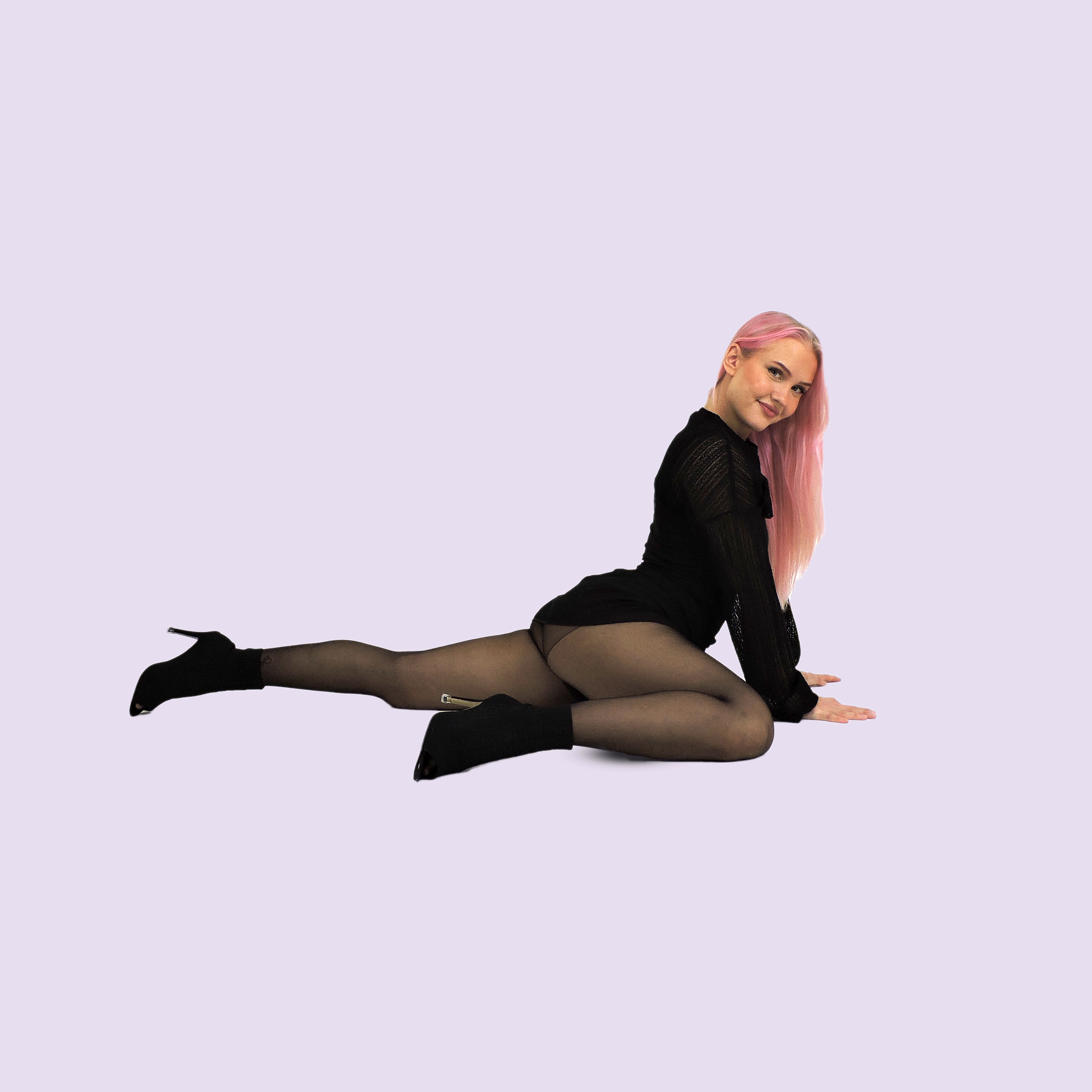 Nainen tanssimassa Sensual Twerkiä.