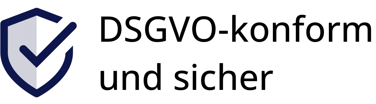 Badge DSGVO-konform und sicher