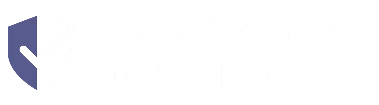 Badge DSGVO-konform und sicher