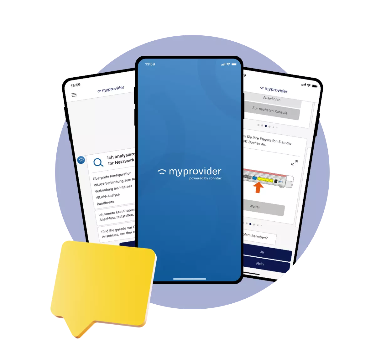 Customer service app and dashboard