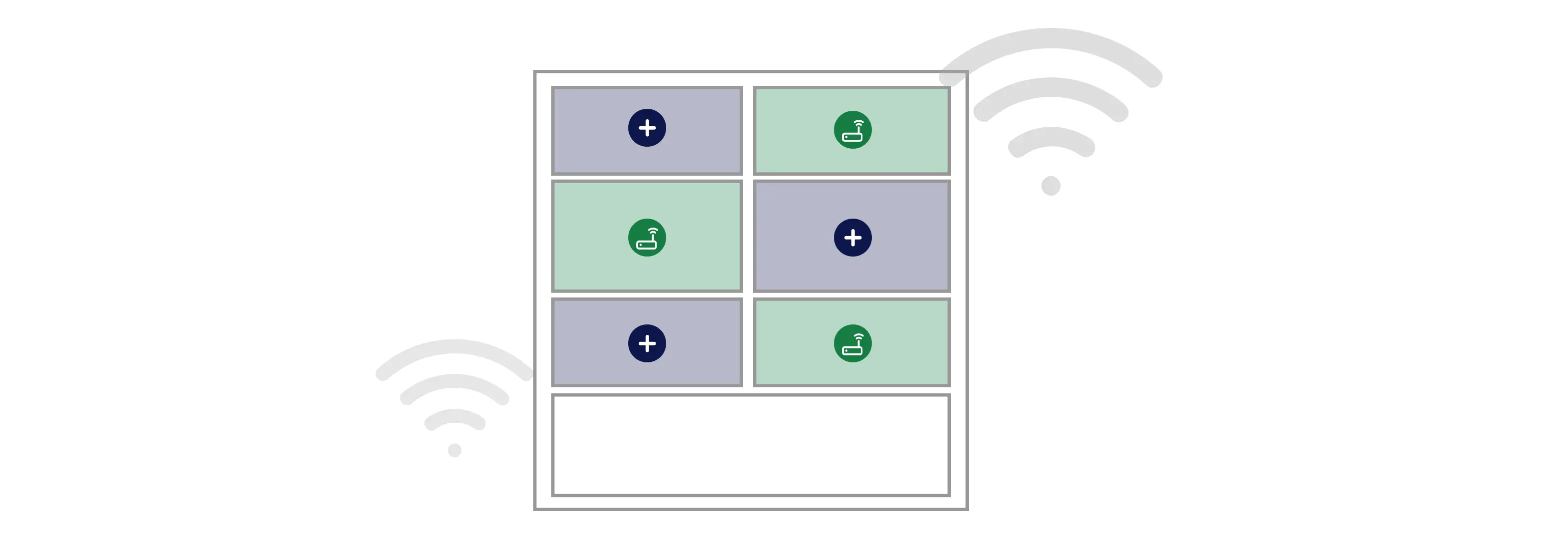 Unstrukturierte Glasfaser-Aktivierung im Mehrfamilienhaus mit uneinheitlicher WLAN-Nutzung