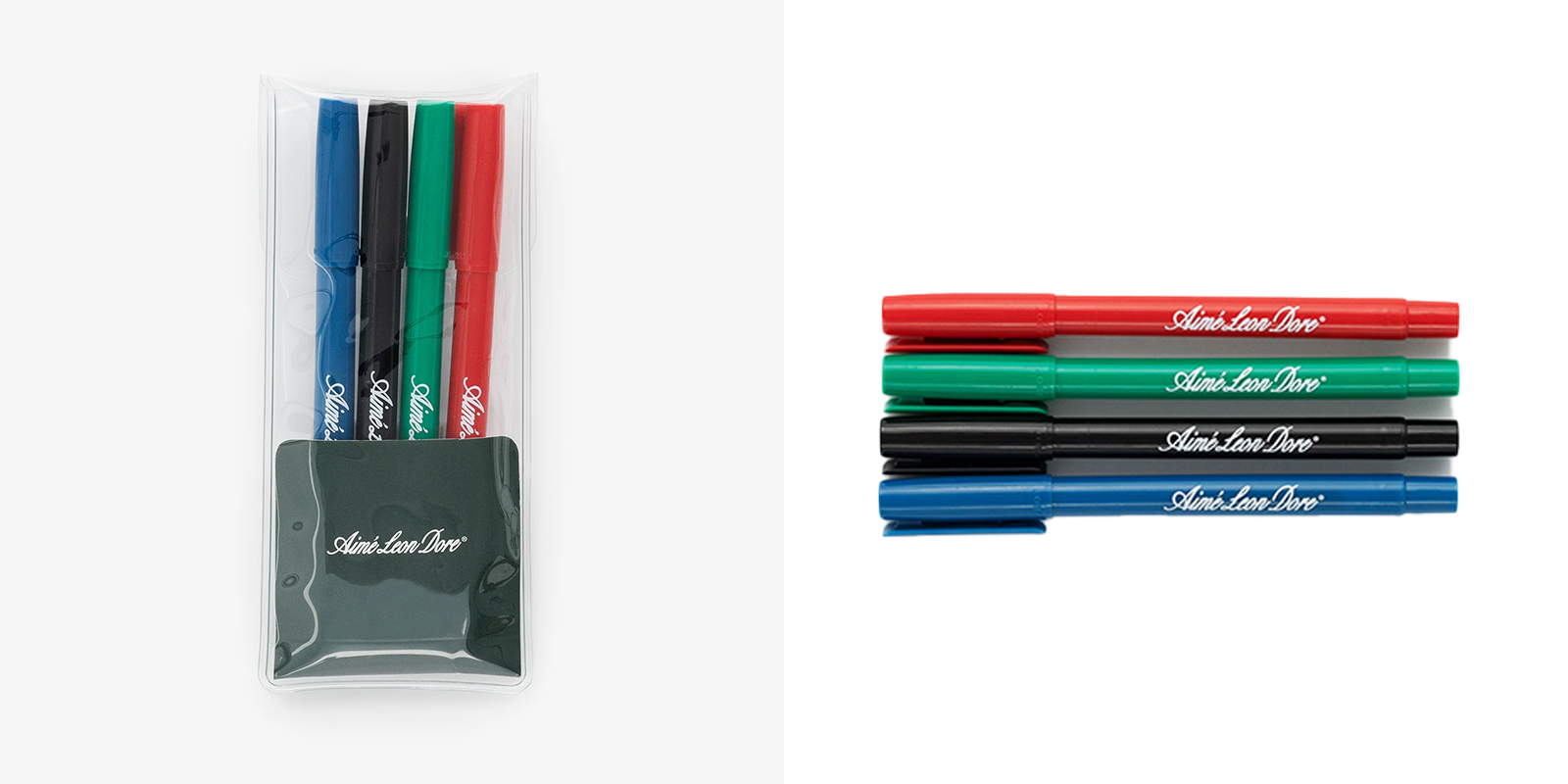 4-pack branded market set in different colors