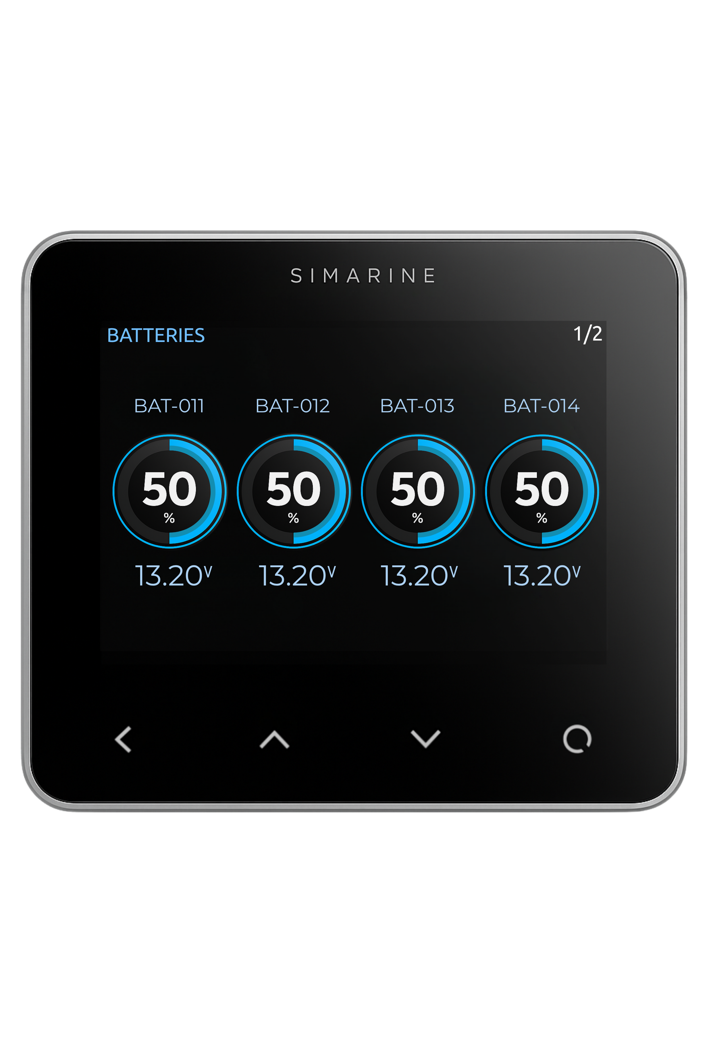 PICO Display battery overview