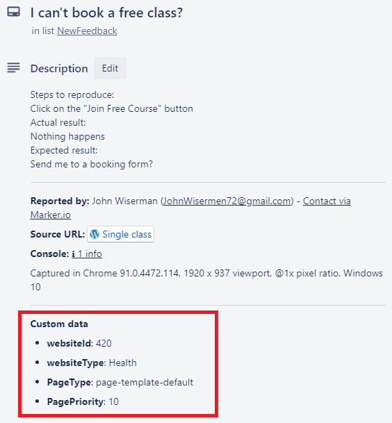 After custom metadata