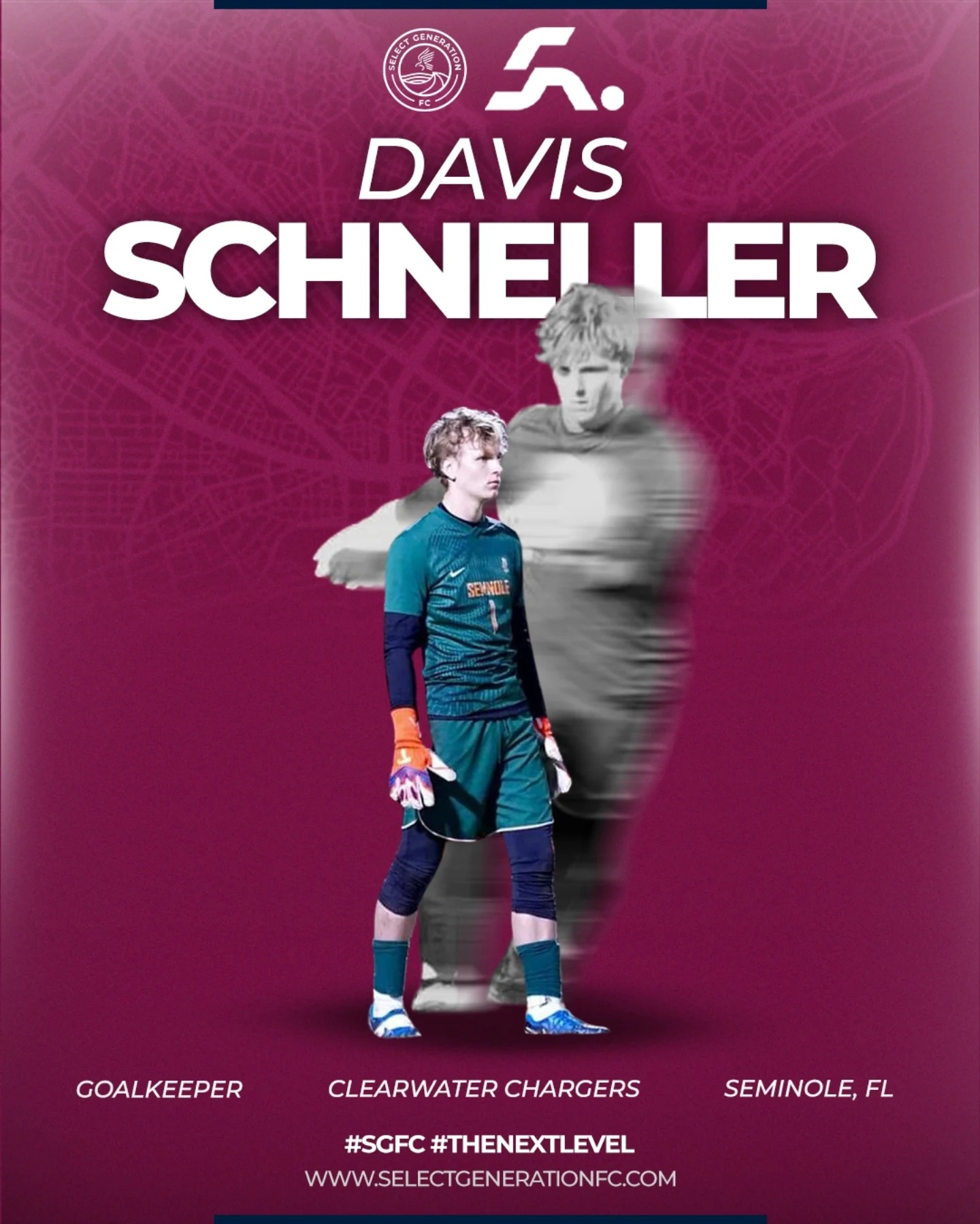 Dashell Rhodes, Select Generation FC goalkeeper