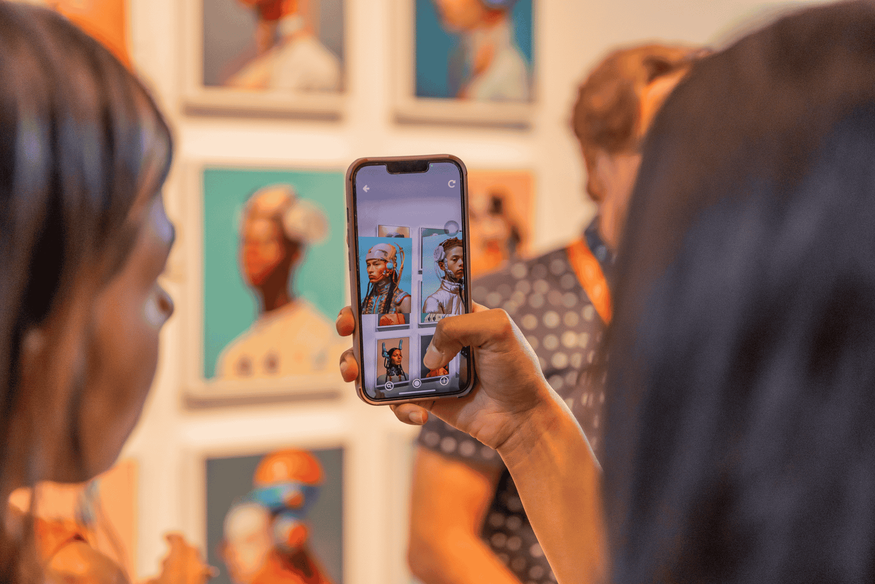 Using hoverlay to augment art pieces by james angel
