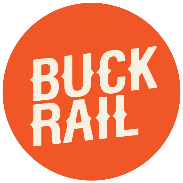 Buckrail magazine logo