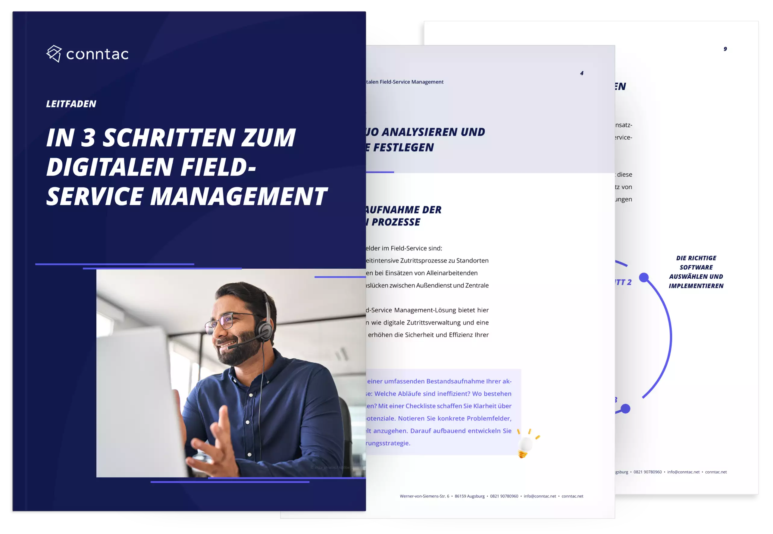 Entry Whitepaper In 3 Schritten zum digitalen Field-Service Management