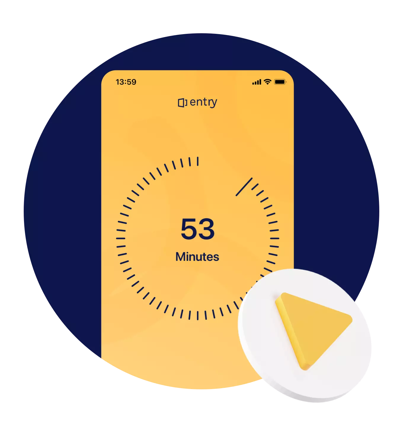 Techniker mit Smartphone neben Manager im Büro