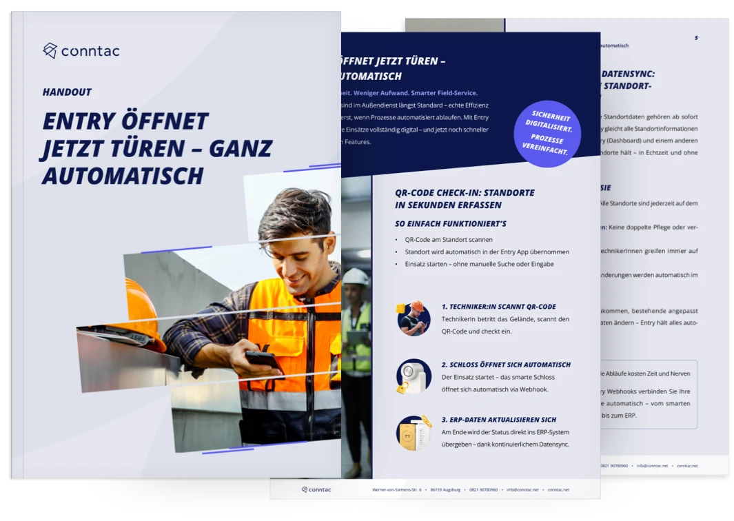 Leitfaden zur digitalen Zutrittsverwaltung im Außendienst