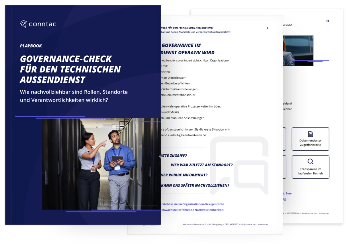 Checkliste zur Bewertung von Governance und Nachvollziehbarkeit im Außendienst