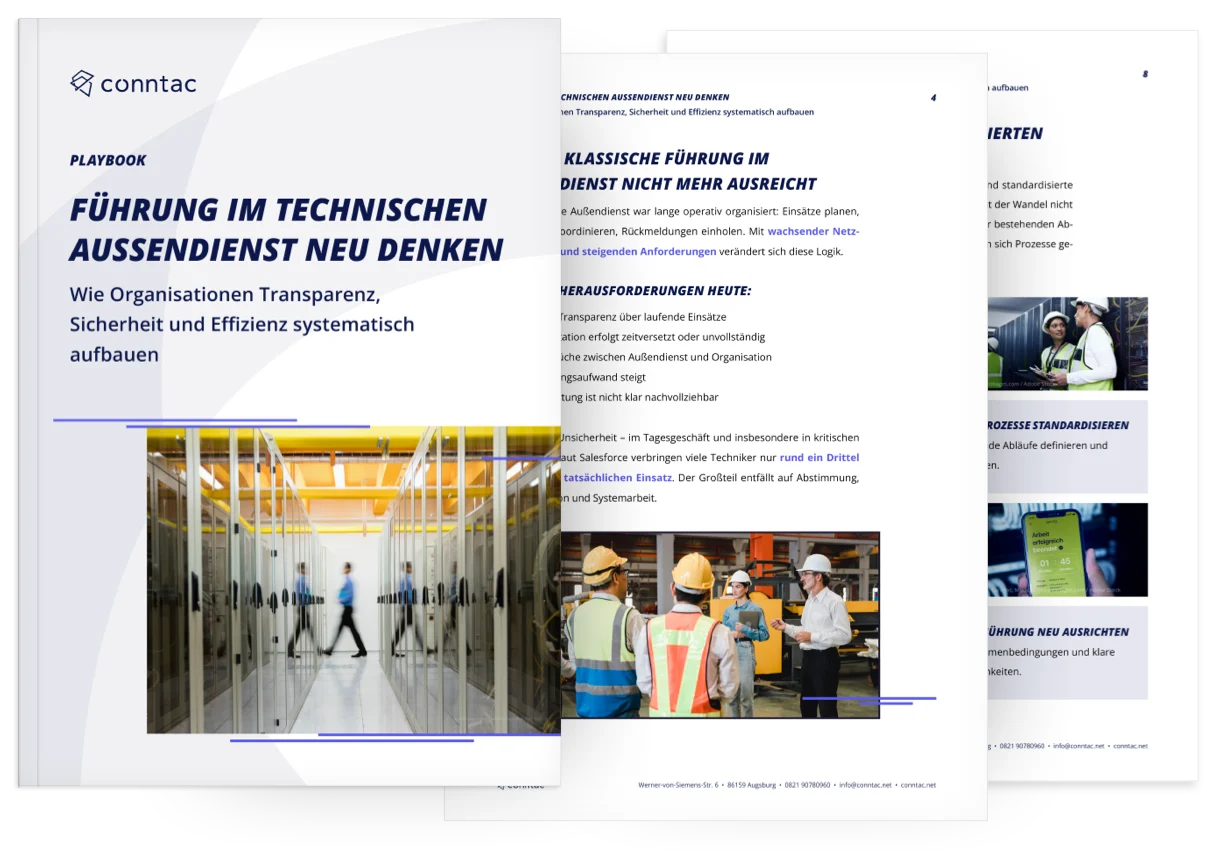 Playbook für Führungskräfte im technischen Außendienst