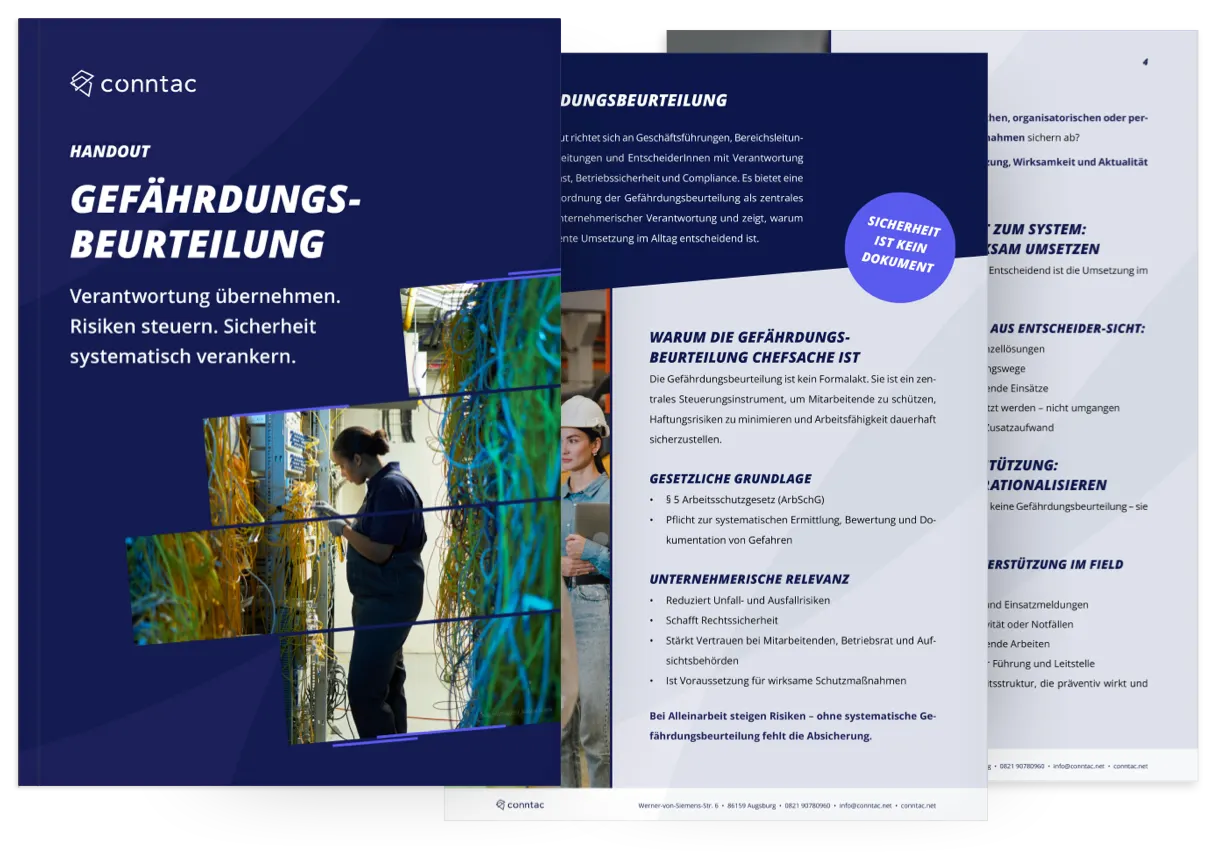 Whitepaper zur Gefährdungsbeurteilung im Außendienst
