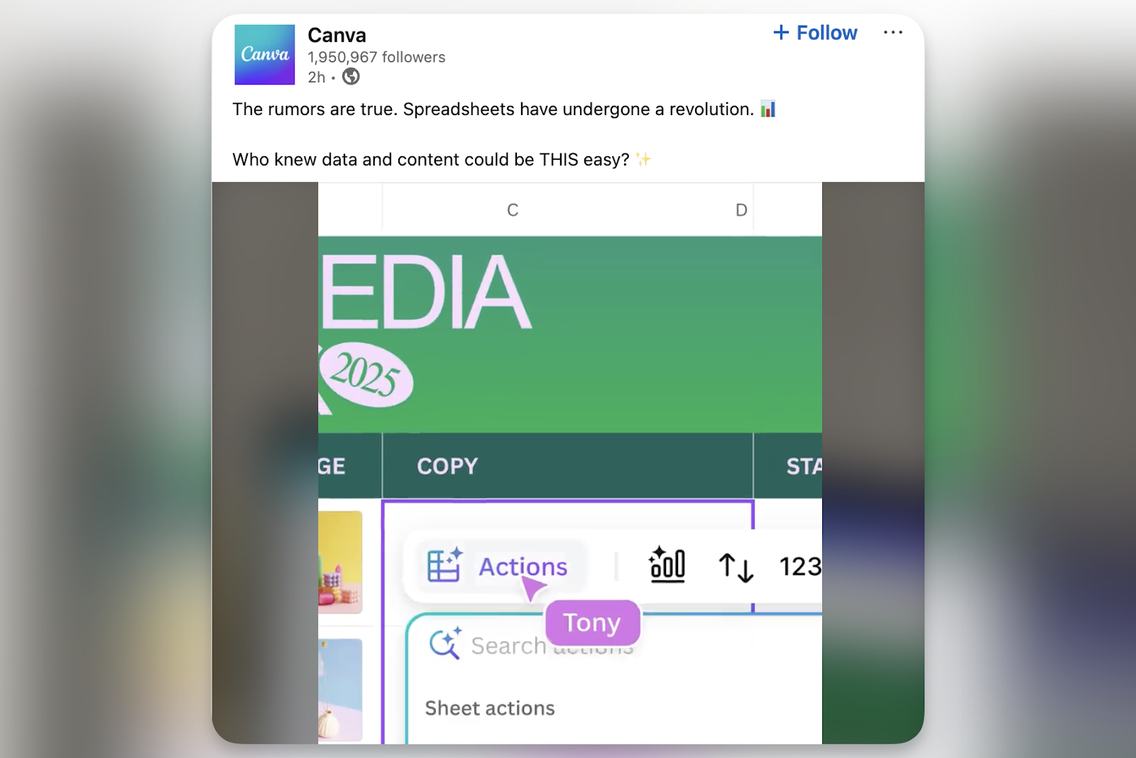 linkedin video example