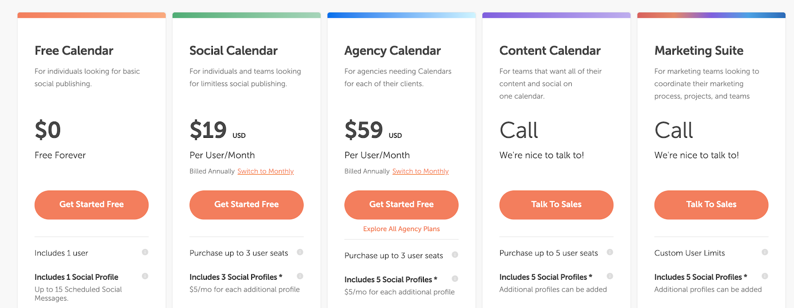 CoSchedule pricing